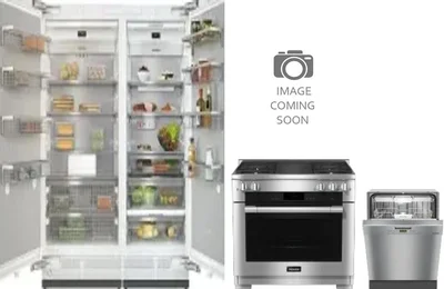 5 Piece Package Includes Refrigerator, Freezer, Range, Hood And Dishwasher