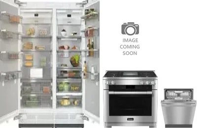 5 Piece Package Includes Refrigerator, Freezer, Range, Hood And Dishwasher