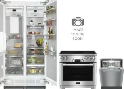 5 Piece Package Includes Refrigerator, Freezer, Range, Hood And Dishwasher