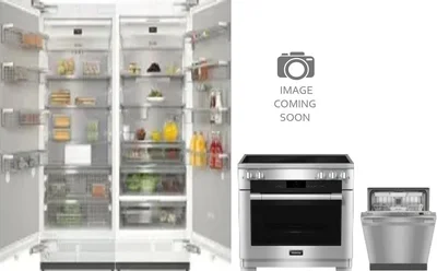 5 Piece Package Includes Refrigerator, Freezer, Range, Hood And Dishwasher