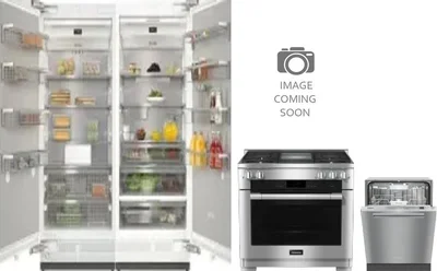 5 Piece Package Includes Refrigerator, Freezer, Range, Hood And Dishwasher
