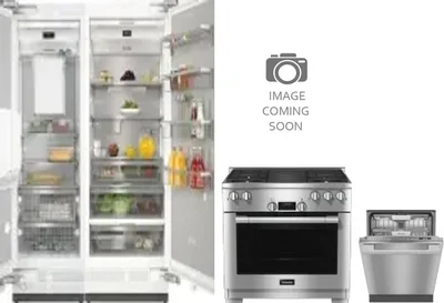 5 Piece Package Includes Refrigerator, Freezer, Range, Hood And Dishwasher