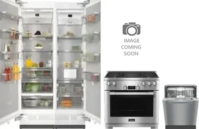 5 Piece Package Includes Refrigerator, Freezer, Range, Hood And Dishwasher