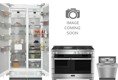 5 Piece Package Includes Refrigerator, Freezer, Range, Hood And Dishwasher