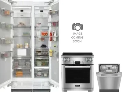 5 Piece Package Includes Refrigerator, Freezer, Range, Hood And Dishwasher