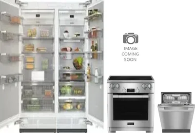 5 Piece Package Includes Refrigerator, Freezer, Range, Hood And Dishwasher