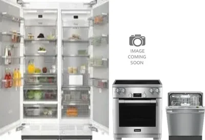 5 Piece Package Includes Refrigerator, Freezer, Range, Hood And Dishwasher