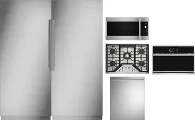 6 Piece Package Includes Refrigerator, Freezer, Cooktop, Wall Oven, Microwave And Dishwasher