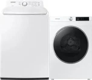 Side by Side Washer & Dryer Set