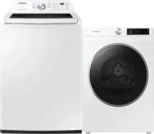 Side by Side Washer & Dryer Set