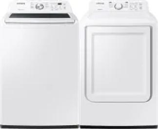 Side by Side Washer & Dryer Set