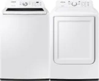 Side by Side Washer & Dryer Set