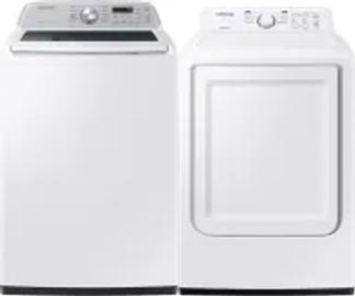 Side by Side Washer & Dryer Set