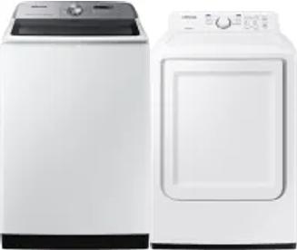 Side by Side Washer & Dryer Set