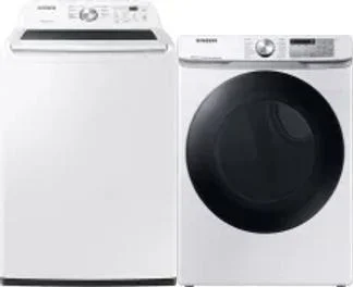 Side by Side Washer & Dryer Set