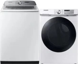 Side by Side Washer & Dryer Set