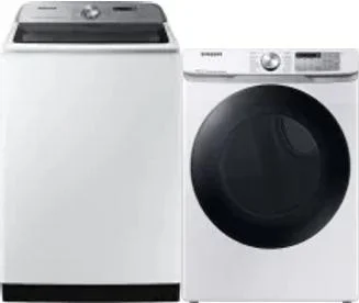 Side by Side Washer & Dryer Set
