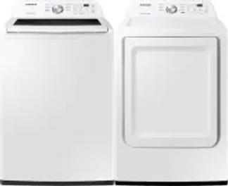 Side by Side Washer & Dryer Set