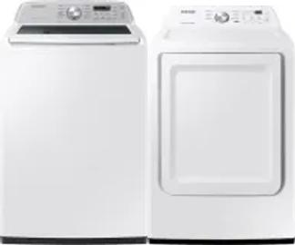 Side by Side Washer & Dryer Set
