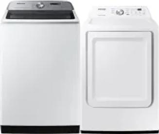 Side by Side Washer & Dryer Set