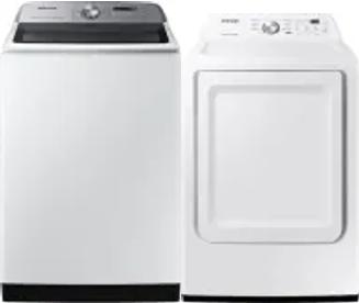 Side by Side Washer & Dryer Set