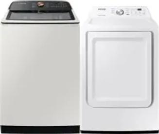 Side by Side Washer & Dryer Set