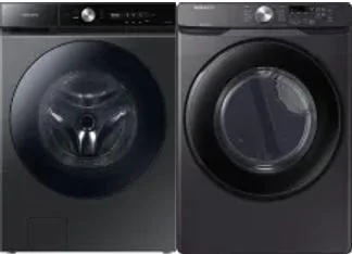 Side by Side Washer & Dryer Set