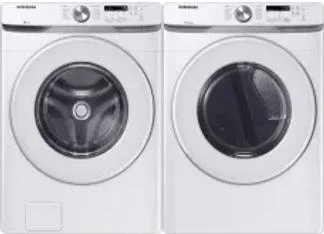 Side by Side Washer & Dryer Set