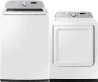 Side by Side Washer & Dryer Set