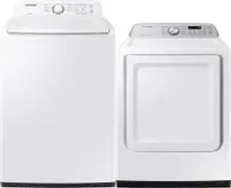 Side by Side Washer & Dryer Set