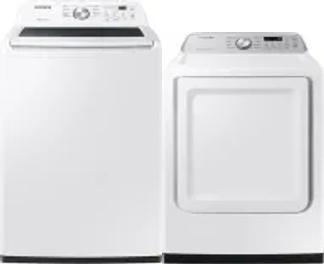 Side by Side Washer & Dryer Set