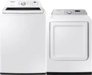 Side by Side Washer & Dryer Set