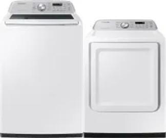 Side by Side Washer & Dryer Set
