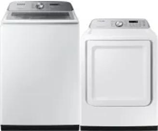 Side by Side Washer & Dryer Set
