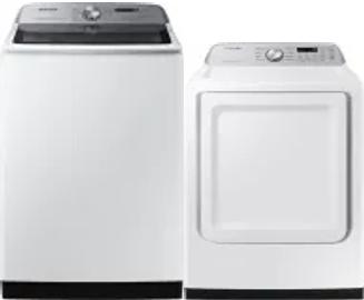Side by Side Washer & Dryer Set