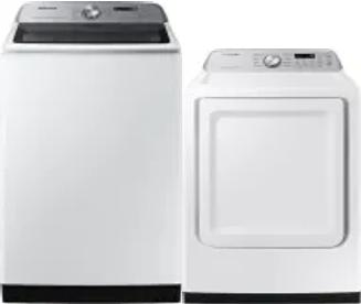 Side by Side Washer & Dryer Set