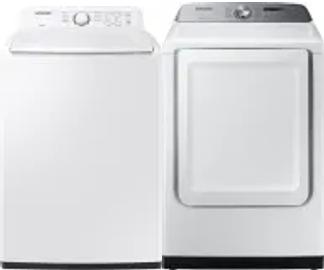 Side by Side Washer & Dryer Set