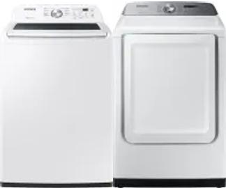 Side by Side Washer & Dryer Set