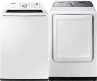 Side by Side Washer & Dryer Set