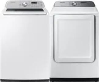 Side by Side Washer & Dryer Set