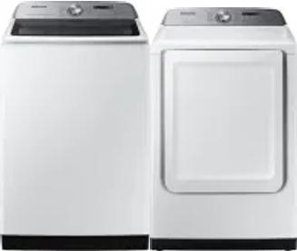 Side by Side Washer & Dryer Set