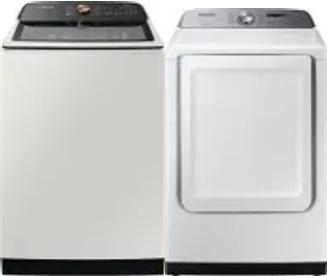Side by Side Washer & Dryer Set