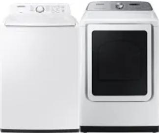 Side by Side Washer & Dryer Set