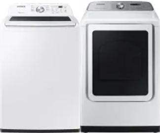Side by Side Washer & Dryer Set