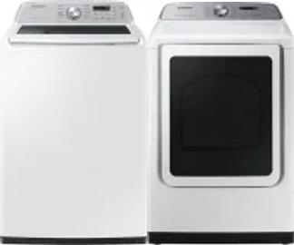 Side by Side Washer & Dryer Set