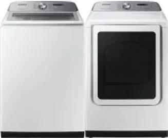 Side by Side Washer & Dryer Set