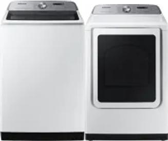 Side by Side Washer & Dryer Set
