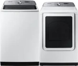 Side by Side Washer & Dryer Set