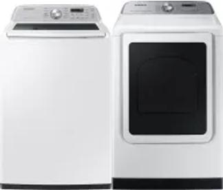 Side by Side Washer & Dryer Set