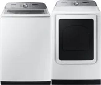 Side by Side Washer & Dryer Set